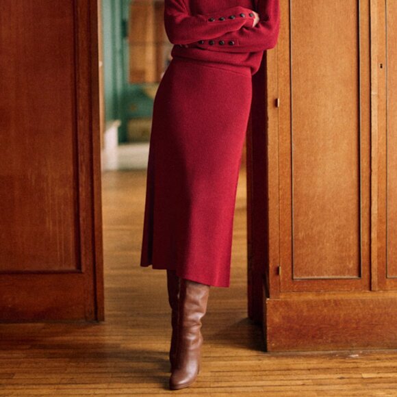NWT Sezane Naelle Red - Picture 1 of 3